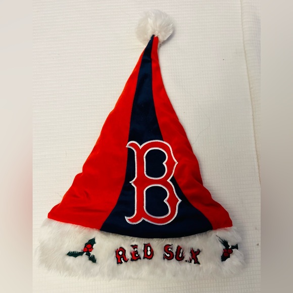 Boston Red Sox Santa hat / unisex/ measurements in the photos - Picture 1 of 5